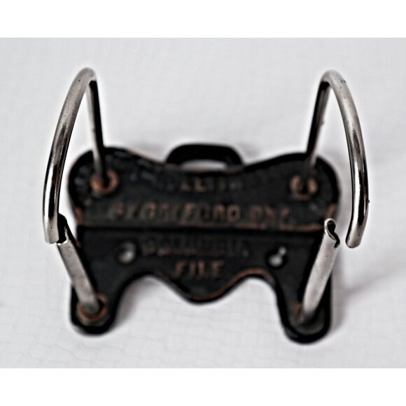 Victorian 3 Piece Lot of Cast Iron Receipt Holders Holder - Picture 6 of 7